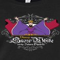 thumbnail image 3 of Disney Snow White & The Seven Dwarfs - Evil Queen - Juniors Fitted Graphic T-Shirt, 3 of 5