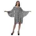 thumbnail image 4 of Moomaya Robe d'Été Dénudée pour Femmes, Robe de Plage en Coton avec Manches Cloche - TG, 4 of 5