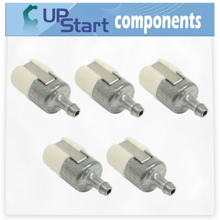 5-Pack 125-527 Fuel Filter Replacement for Echo PB-500H (P02112001001-P02112999999) Backpack Blower - Compatible with A369000460 Fuel Filter
