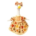 thumbnail image 2 of Fall Harvest Porch Goose Outfit, Rustic Thanksgiving Autumn Costume Kit, Country‑style Seasonal Dress Accessories Suitable for 23 Inch Large Porch Goose Statue, Three styles to choose, 2 of 6