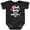 Storm Camo, variant on Inktastic Happy Valentines Day Girls Skull Girls Baby Bodysuit