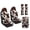 Brown Cow, variant on FUIALDOLG White Hunting Camo Car Accessories Full Set with Camouflage Seatbelt Pad Automotive Center Console Armrest Pads for Women Men,Leather Auto Front Seat Covers Breathable Comfort Seats Cushion