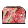 thumbnail image 2 of Picia Refreshing Watermelon Slices Print 4 Slice Toaster Cover , Toaster Protector Dustproof Kitchen Appliance Cover, Kitchen Appliance Dustproof Protector, 2 of 7
