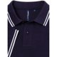 thumbnail image 3 of Asquith & Fox - Polo de manga corta ajuste clasico Modelo Tipped hombre caballero (Marino/Blanco), 3 of 3