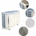 thumbnail image 4 of Air Conditioner Covers for Winter Outdoor Air Conditioner Cover - Dustproof and Snowproof - Rain and Sun Protection - Made of Oxford Cloth - for Outdoor Unit (72x26x57cm), 4 of 5
