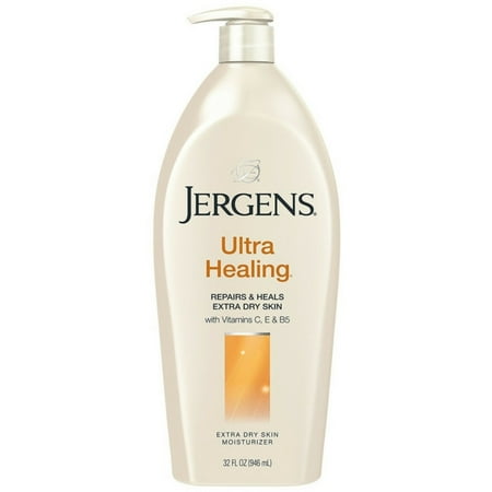 Jergens Ultra Healing Extra Dry Skin Moisturizer 32 oz (Pack of 4)