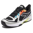 thumbnail image 2 of Diadora Men's Trofeo 2 All Ground Pickleball Shoes Blavk/Silver/Daiquiri Green, 11.5, 2 of 5