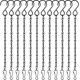 thumbnail image 1 of Paquete de 12 cadenas colgantes de 9,5 pulgadas, colgadores de plantas de jardín, para colgar comederos para pájaros, vallas publicitarias, pizarras, cestas, maceteros, 1 of 5