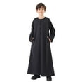 thumbnail image 2 of Arabic Thobe Long Sleeve Kaftan Robe - Embroidered National for Teenage Boys Children's Wear, 2 of 6