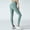 Mint Green, variant on Stephy Yoga Pants Yoga Clothes Women's Fitness Sports Pants Pants Leggings No Embarrassing Lines High Waist No Butt, Gray, L