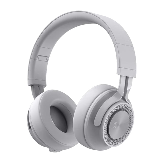 Auriculares de diadema 5.0 para uso en oficina, tablet y viajes Gris