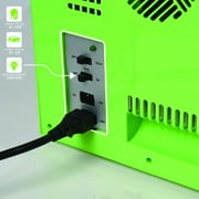 Minecraft Green Creeper 9 Can Mini Fridge 6.7L 1 Door Ambient Lighting 10.4 in H 10 in W 10 in D