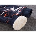 thumbnail image 5 of Bumeex Chaqueta con forro polar Sherpa para niños Primavera Otoño Invierno Sudadera con cremallera Sudadera con capucha Camuflaje rojo 11-12 años, 5 of 5