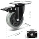thumbnail image 2 of Caster Wheels BZOLIHEU con cierre de 10 cm, juego de 4 unidades, resistentes, 2 of 7