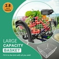 thumbnail image 2 of 24"/26'' Adult Tricycles for Women, Men with Big Basket, 7 Speed 3 Wheel Bikes for Adults, Low-Step Through Frame Tricycle for Adults Seniors, Stable and Safe, 2 of 10