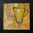 thumbnail image 2 of Stimson, Diane 20x20 Black Modern Framed Museum Art Print Titled - Coffee Wisdom, 2 of 5