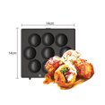 thumbnail image 4 of Labymos Waffle Plates 14*14cm Black Style C for Waffle Maker Type3003, 4 of 8