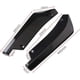 thumbnail image 2 of Difusor de labio para parachoques trasero de coche, Protector Canard Universal, negro brillante, Compatible con Volksvvagen Virtus, 1 par, 2 of 5