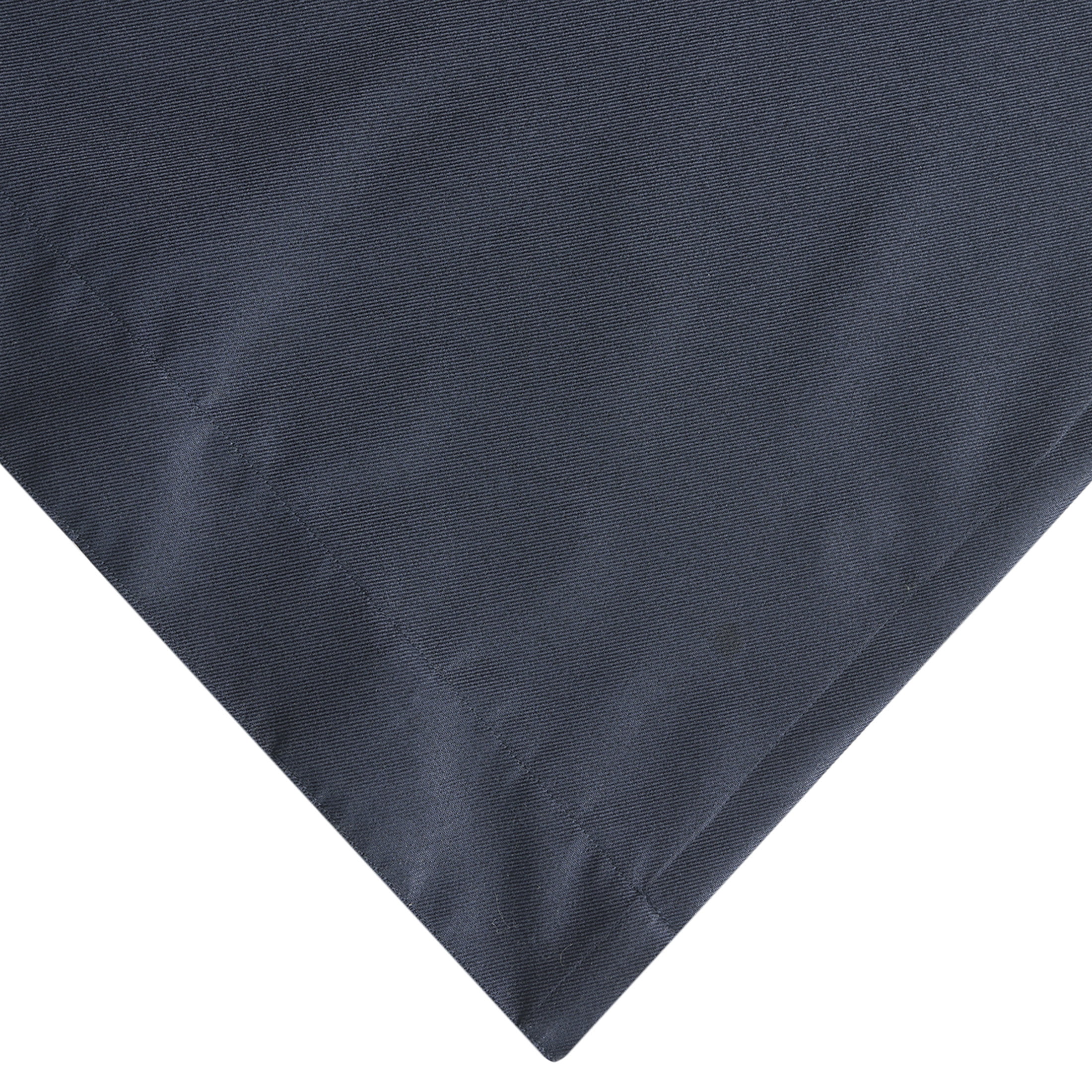 Mainstays Dark Navy Solid Blackout Rod Pocket with Back Tabs Curtain Panel Pair, Set of 2, 30" W x 63" L