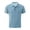 Light Blue, variant on CCRFTGI Mens Polo Shirts Big and Tall Short Sleeve Casual Lapel Collar Pullover Tops Cotton Golf Shirts Ice Silk Performance V Neck Polo Shirts for Men Black 7XL