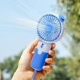 thumbnail image 4 of SLYNSHome Handheld Fan Rechargeable for Kids Cute Portable Mini Travel Fan for Women Girl Birthday Gifts (Blue), 4 of 9