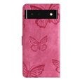 thumbnail image 2 of Compatible with Google Pixel 6 Embossed Butterfly Case with Wallet and Kickstand Cover, 2 of 5