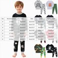 thumbnail image 5 of Toddler Baby Boy Outfit Sets Fall Winter Clothes 2T 3T 4T 5T 6T 7T 2PCS Long Sleeve Cute Cartoon Dinosaur T Shirts Tops Pants Outfits Clothes Set Kaprioy Boys Home Pajama Set, 5 of 8