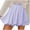 Purple, variant on DJskiyers Women's Summer Mini Fashion Mini Cake Skirt