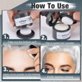 thumbnail image 4 of Instantly Hair Powder, Root Touch Up Hair Color Hairline Powder, Women Men Hair Powder Elevates Hairline for Women Men Thinning Hair, White, 4 of 8
