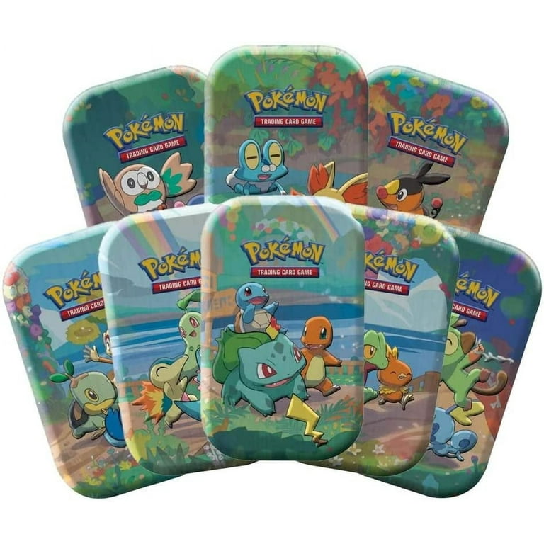 Pokemon Trading Card Game Celebrations Set of 8 Mini Tin