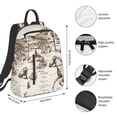 thumbnail image 2 of Balery Western Desert Cowboys3 Mochila Ligera para Hombres y Mujeres – Resistente y Impermeable, Ideal para la Escuela, el Trabajo, los Viajes y el Uso Diario, 2 of 7