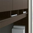 thumbnail image 4 of Pemberly Row Modern / Contemporary 60" 3 Drawer Credenza with Hutch, 4 of 8