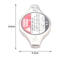 thumbnail image 5 of Durable Radiator Cap Silver Color Cooling Radiator Cap Cover 11242 1640102421 for Honda-Accord 1994-2006, 5 of 6