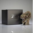 thumbnail image 2 of Edge Sculpture Miniature T-Rex Bust Figurine 5.71in H, 2 of 2