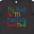 thumbnail image 4 of Inktastic My Aunt in Montana Loves Me Youth T-Shirt, 4 of 5