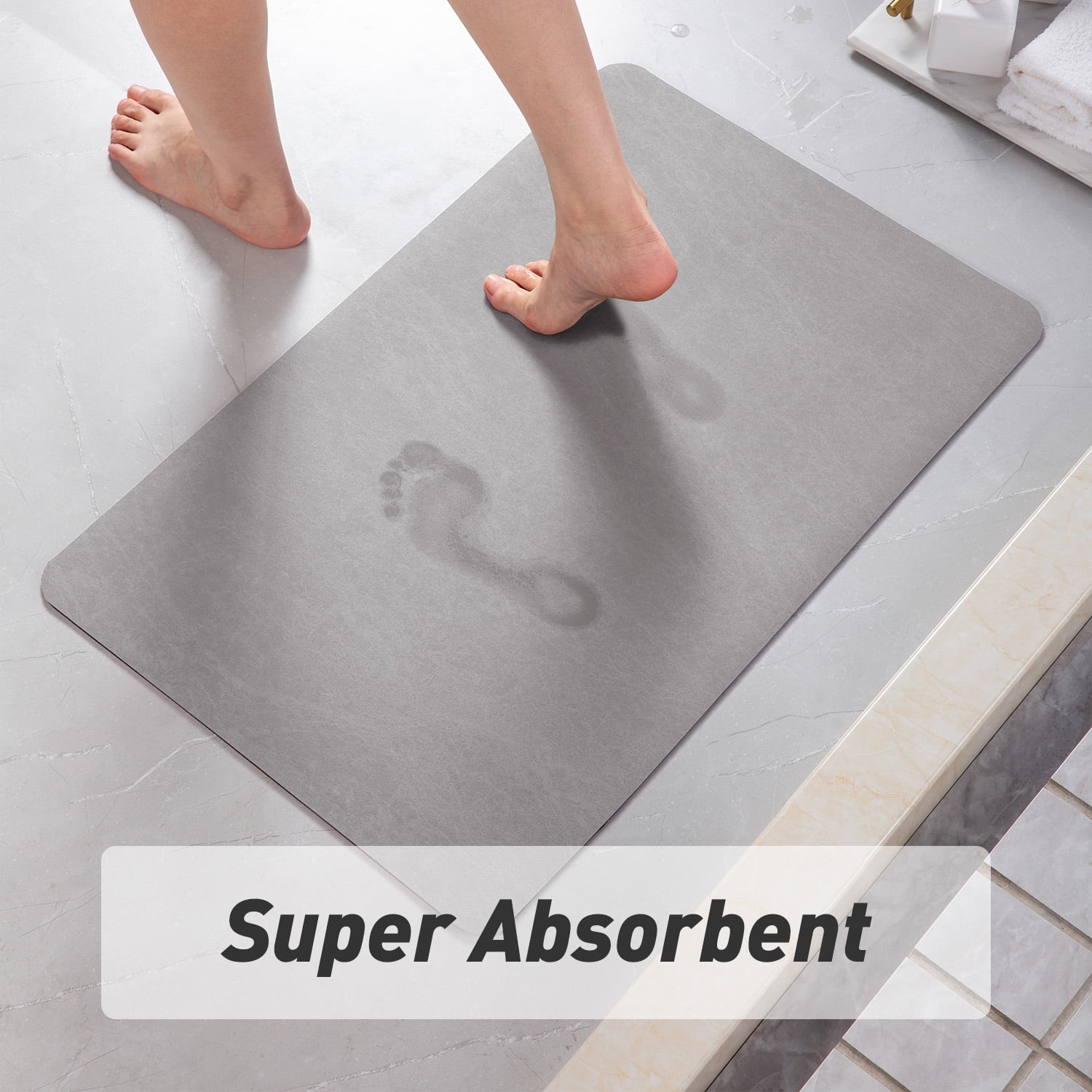 SIXHOME-Bath Rug-Quick Dry Absorbent Rubber Backed Thin Bathroom Rugs –  PROARTS AND MORE