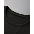 thumbnail image 4 of Camiseta de manga corta con estampado de trébol para mujer: estilo informal, cómoda, de algodón elástico, cuello redondo, lavable a máquina, ideal para todo tipo de climas. Para adultos, hombres, muje, 4 of 6