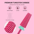 thumbnail image 2 of Brocas para uñas MelodySusie Professional 5 en 1 Pink Blossom, 2 of 7