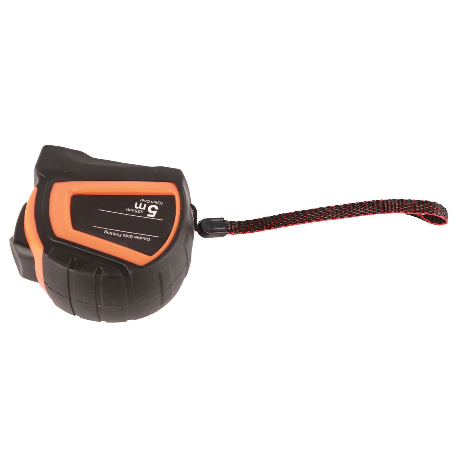 Steel Tape Measure, Black Orange 1mm Accuracy Steel Tape Measure Matte Spray Steel Tape Measure  For Woodworking