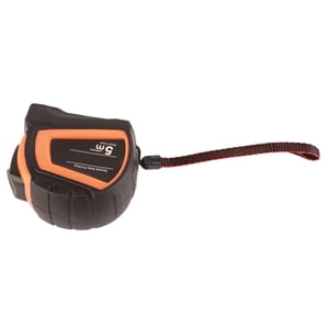 Steel Tape Measure, Black Orange 1mm Accuracy Steel Tape Measure Matte Spray Steel Tape Measure  For Woodworking