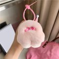 thumbnail image 5 of AYktou Lovely Plush Keychain-Cute Stuff Pendant Rabbits Ice Cream Keyring Keychain Gift for Handbag,Purse,Backpack,Car Keys, 5 of 8