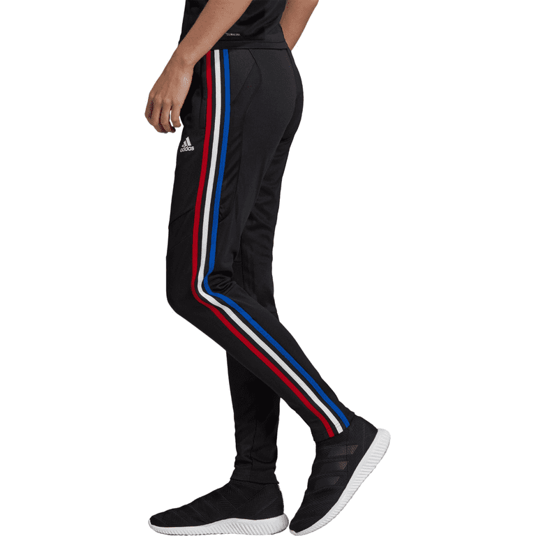 Adidas Men\'s Tiro 19 Ombre Stripes Training Pants Blue Size X-Large