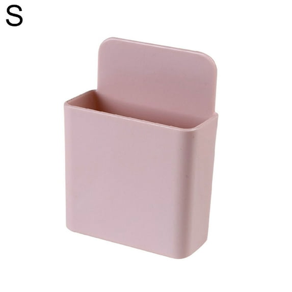 FaLX Storage Container Free Punch Storage Mobile Phone Holder Wall Mount Remote Control Storage Box for Bedside Table
