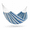 Lightblue-Medium, variant on Blue Medium Double Poly-Cotton Hammock for Outdoor and Indoor Use