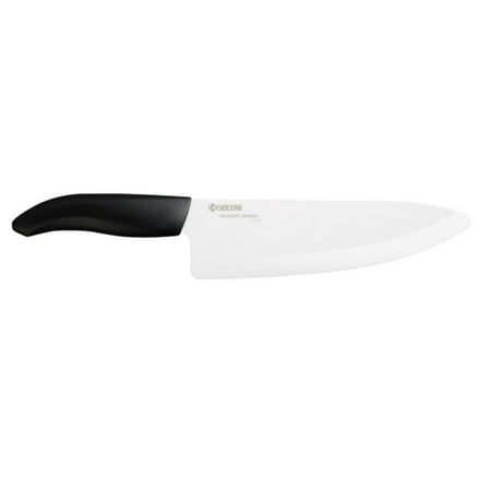 Kyocera Professional Ceramic 8 Inch Chef's Knife with White (Best Chef Knife Under 200)