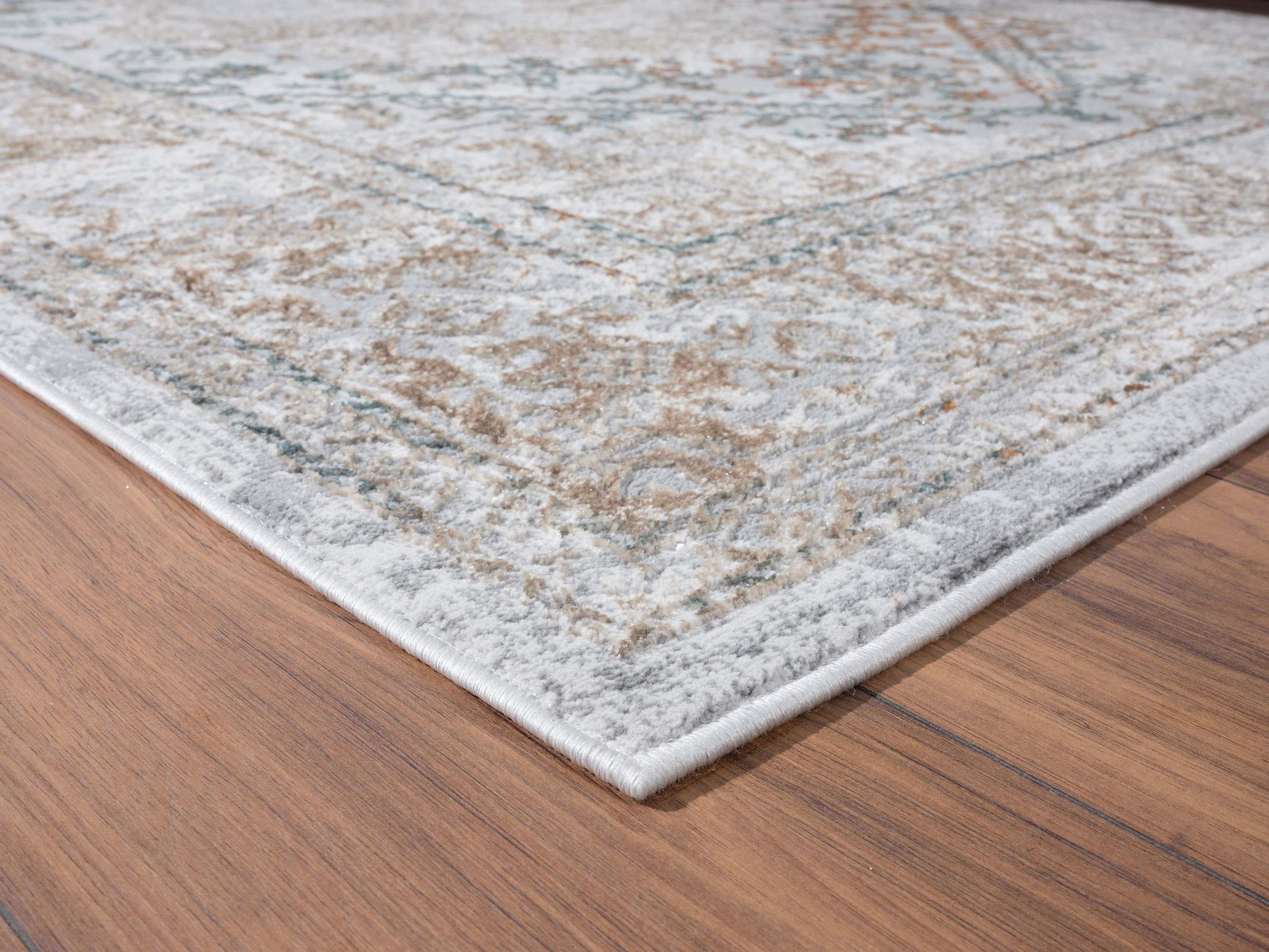 United Weavers of America Symphony Bordered Transitional Runner Rug