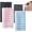 B(4pc), variant on ​Blissal Exfoliating Antibacterial Shower Towel 48-inch Long Bamboo Charcoal with Silver Ions for Back Acne Keratosis Pilaris Men Women​​