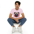 thumbnail image 6 of Strange and Cozy Gear Nonchalant Pug Graphic Tee, Sizes S-5XL, 6 of 7