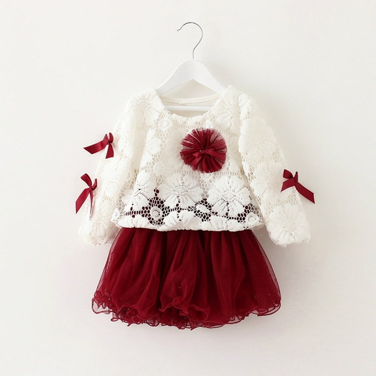 BJUTIR baby girl clothes Winter Long Sleeve Bowknot Smock Jacket