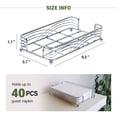 thumbnail image 4 of Soporte para toallas de papel LEVIMETREE Silver para baño, 4 of 9